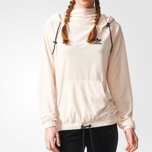 Adidas Cream Velvet Hoody